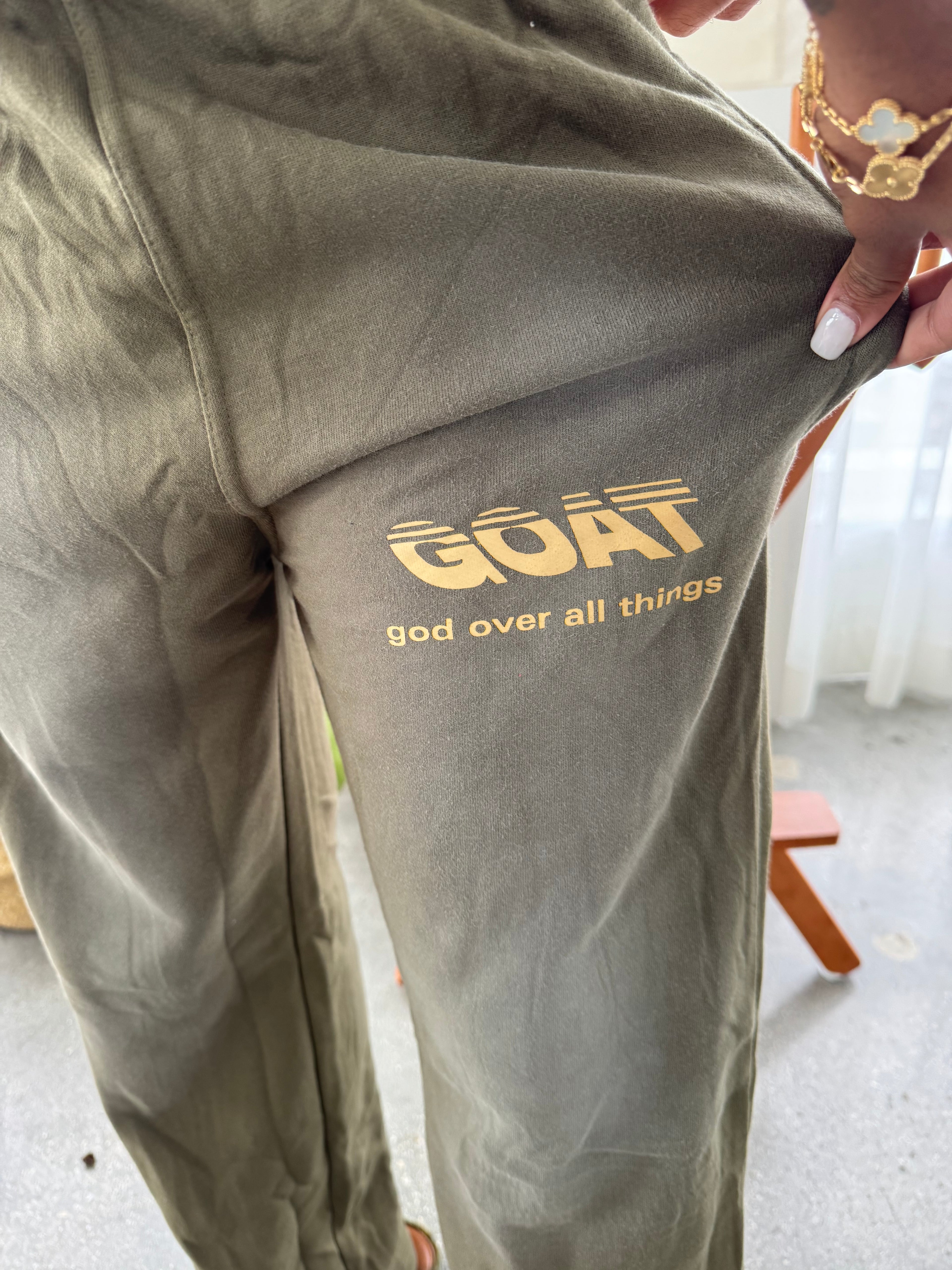 GOAT Track Sweats